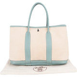 Hermès Classic Cotton Garden Party PM Handbag - vintageandkickz