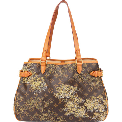 Louis Vuitton Limited Dentelle Monogram Batignolles Shoulder Bag