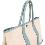 Hermès Classic Cotton Garden Party PM Handbag - vintageandkickz
