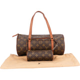 Louis Vuitton Canvas Monogram Papillon Set Handbag