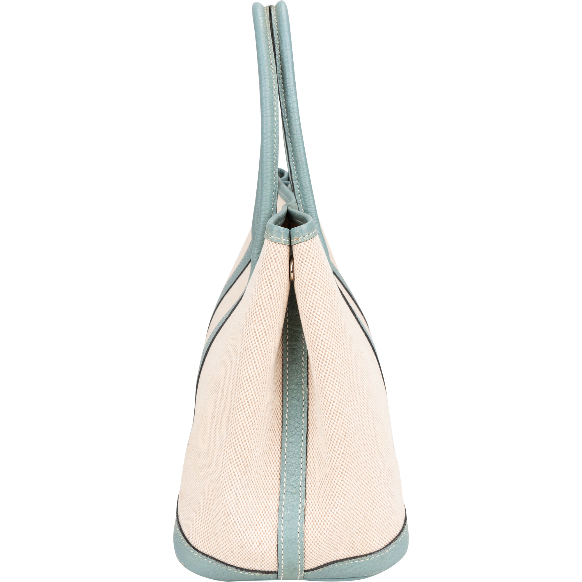 Hermès Classic Cotton Garden Party PM Handbag - vintageandkickz