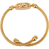 Gucci Perlmut Dial Golden 2700L Women Watch