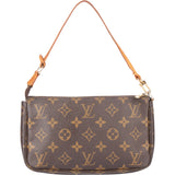 Louis Vuitton Canvas Monogram Pochette Accessoire Handbag