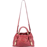 Chloé Red Leather Victoria Handbag