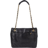 Chanel Quilted Lambskin CC Shoulder Bag