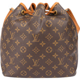 Louis Vuitton Canvas Monogram Sac Noe Petit Shoulder Bag