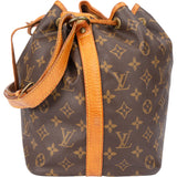 Louis Vuitton Canvas Monogram Sac Noe Petit Shoulder Bag