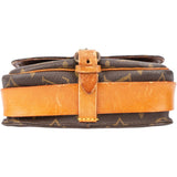 Louis Vuitton Canvas Monogram Cartouchiere PM Crossbody Bag