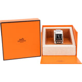 Hermès Silver Tone Heure H Women Watch HH1.210