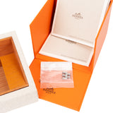 Hermès Silver Tone Heure H Women Watch HH1.210