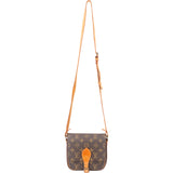 Louis Vuitton Canvas Monogram Cartouchiere PM Crossbody Bag