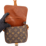 Louis Vuitton Canvas Monogram Cartouchiere PM Crossbody Bag