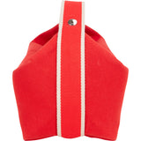 Hermès Rouge Cotton Bride A Brac Bag