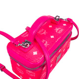 MCM Monogram Visetos Mini Rockstar Vanity Case Crossbody Bag