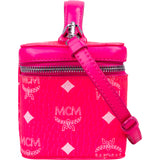 MCM Monogram Visetos Mini Rockstar Vanity Case Crossbody Bag