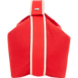Hermès Rouge Cotton Bride A Brac Bag