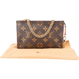Louis Vuitton Canvas Monogram Bucket Pochette Accessoire Shoulder Bag