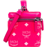 MCM Monogram Visetos Mini Rockstar Vanity Case Crossbody Bag