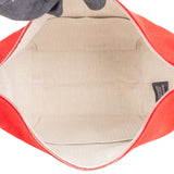 Hermès Rouge Cotton Bride A Brac Bag