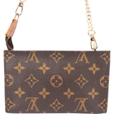 Louis Vuitton Canvas Monogram Bucket Pochette Accessoire Shoulder Bag