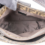 Fendi FF Monogram Baguette Shoulder Bag