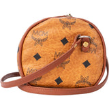 MCM Visetos Monogram Bowling Crossbody Bag