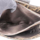 Fendi FF Monogram Baguette Shoulder Bag