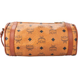 MCM Visetos Monogram Bowling Crossbody Bag