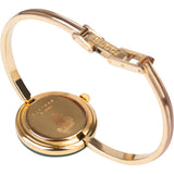 Gucci Gold Tone Multicolor Bezel 11000 L Women Watch