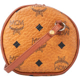 MCM Visetos Monogram Bowling Crossbody Bag