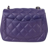 Chanel Quilted Lambskin Single Flap Crossbody Bag