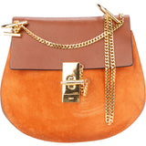 Chloé Suede Leather Drew Crossbody Bag