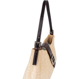 Fendi FF Monogram Baguette Shoulder Bag