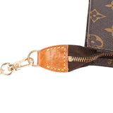 Louis Vuitton Canvas Monogram Bucket Pochette Accessoire Shoulder Bag