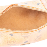 MCM Visetos Monogram Bowling Crossbody Bag