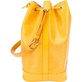 Louis Vuitton Jaune Epi Leather Sac Noe Grande Shoulder Bag