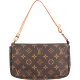 Louis Vuitton Canvas Monogram Pochette Accessoire Handbag