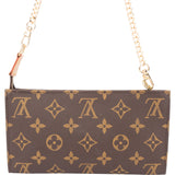 Louis Vuitton Canvas Monogram Bucket Pochette Accessoire Shoulder Bag