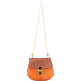 Chloé Suede Leather Drew Crossbody Bag