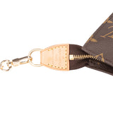 Louis Vuitton Canvas Monogram Bucket Pochette Accessoire Shoulder Bag