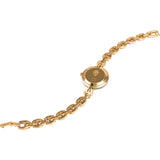 Gucci Gold Tone Multicolor Bezel Women Watch