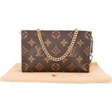 Louis Vuitton Canvas Monogram Bucket Pochette Accessoire Shoulder Bag