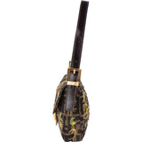 Fendi Limited Embroidered Monogram Baguette Shoulder Bag