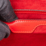 Louis Vuitton Rouge Epi Leather Soufflot Set Handbag