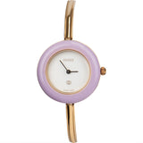 Gucci Gold Tone Multicolor Bezel Women Watch