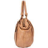 Prada Brown Leather Vitello Handbag