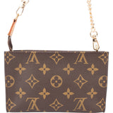 Louis Vuitton Canvas Monogram Bucket Pochette Accessoire Shoulder Bag