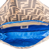 Fendi Limited Embroidered Monogram Baguette Shoulder Bag