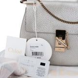 Chloé Silver Drew Calfskin Crossbody Bag