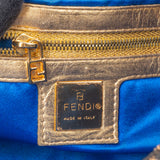 Fendi Limited Embroidered Monogram Baguette Shoulder Bag